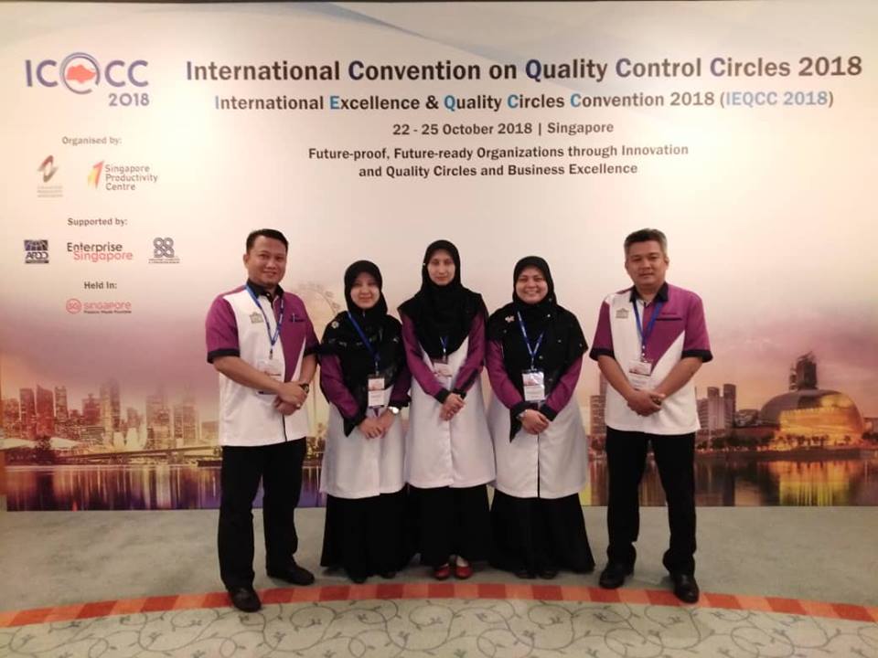 INTERNATIONAL CONVENTION ON QUALITY CONTROL CIRCLE (ICQCC) 2018, SINGAPURA 