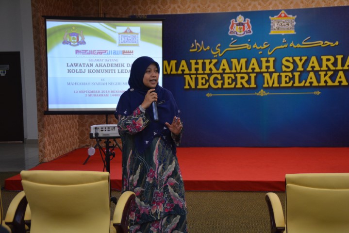 Lawatan Akademik Kolej Komuniti Ledang