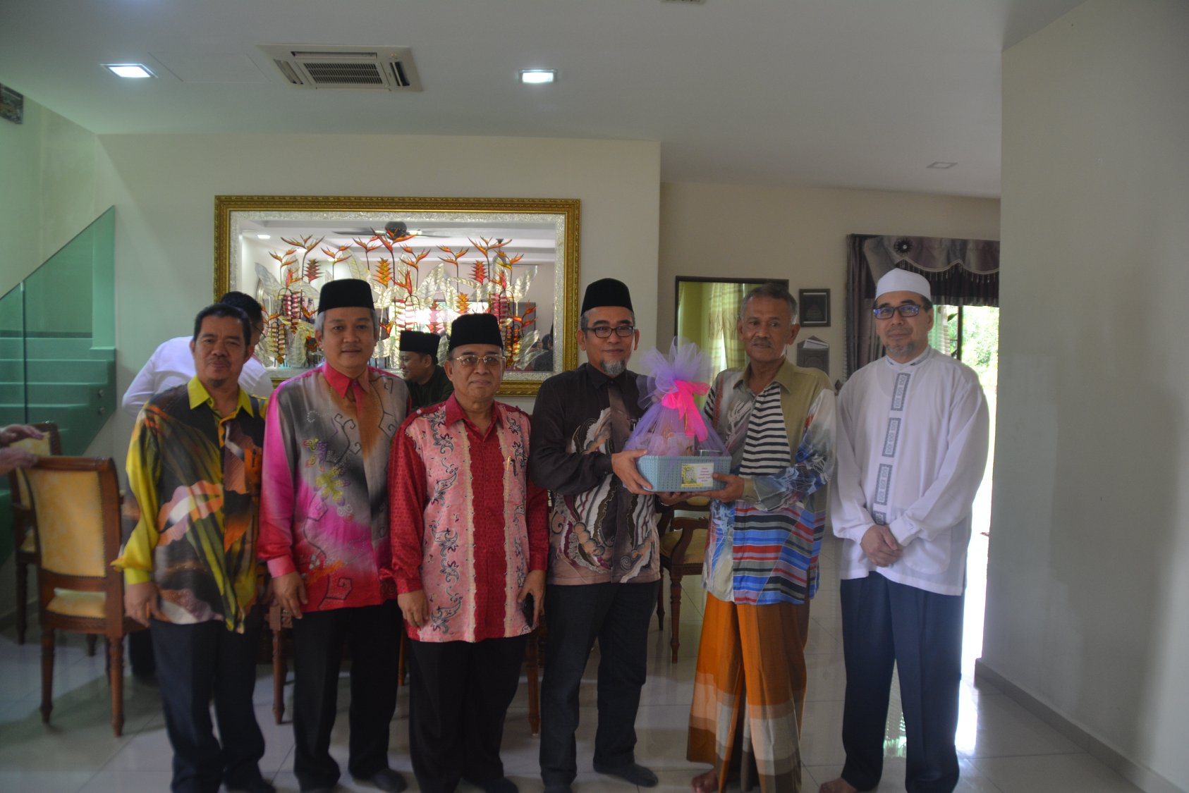 Kunjung Hormat KHS Negeri Melaka Ke Atas Mantan Ketua Pengarah JKSM Tan Sri Haji Ibrahim Bin Lembut