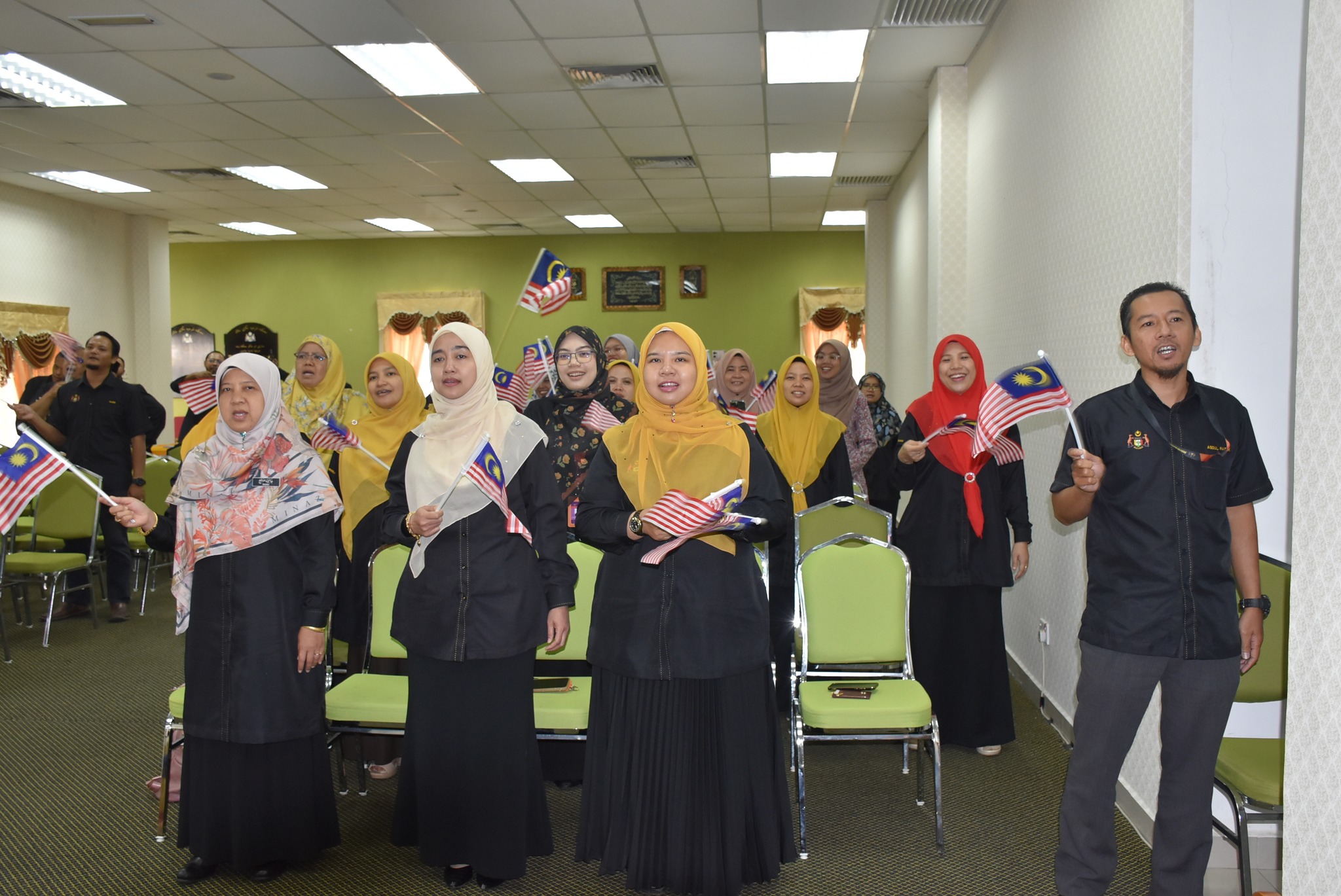 Majlis Perhimpunan Bulanan Bil 3/2024, Peluncuran Bulan Kemerdekaan dan Kempen Kibar Jalur Gemilang MSNM