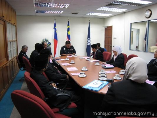 Perjumpaan Ketua Polis Melaka