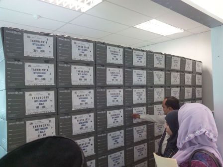 Lawatan Kerja Pegawai-Pegawai Mahkamah Persekutuan Putrajaya Bertujuan Melihat Pengurusan Rekod MSNM