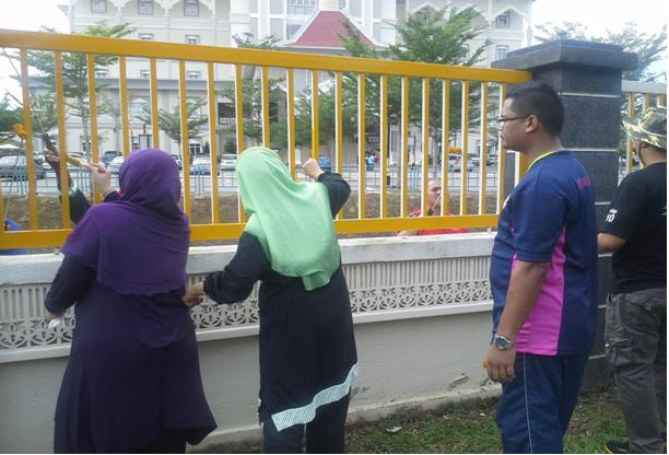 Perhimpunan Bulanan dan Gotong Royong Perdana 2016